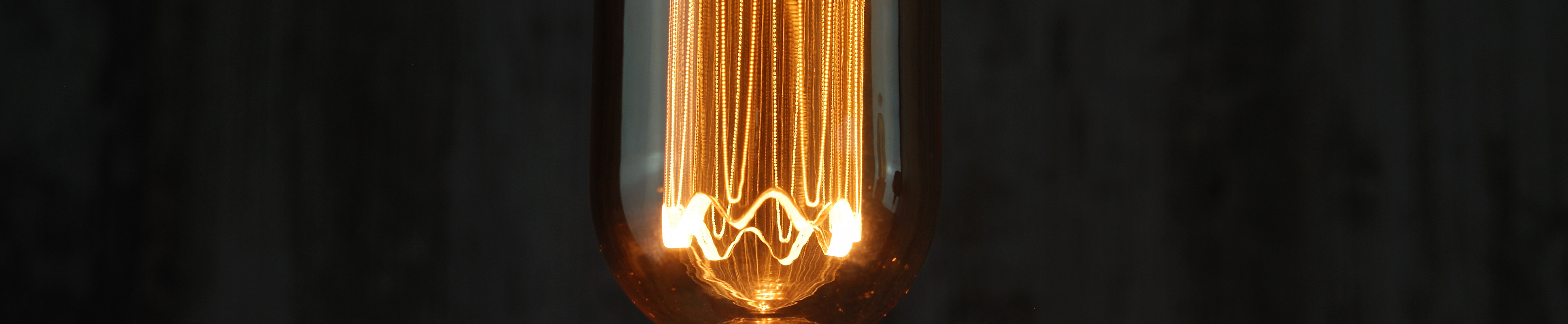 podłużna żarówka LED amber